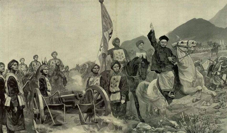 达到了现代战争水平的一次协同会战-全歼江南大营之役_和春_清军_进攻