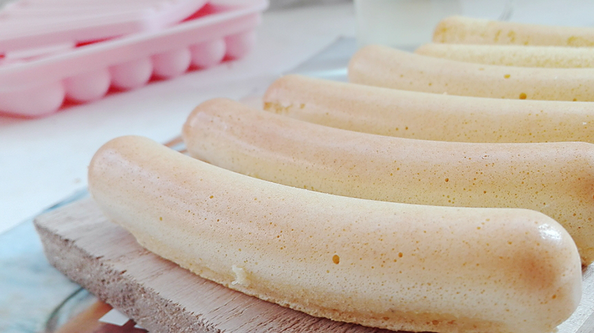 香肠蛋糕,不含任何添加剂,入口即化,营养好吃,小朋友要多吃