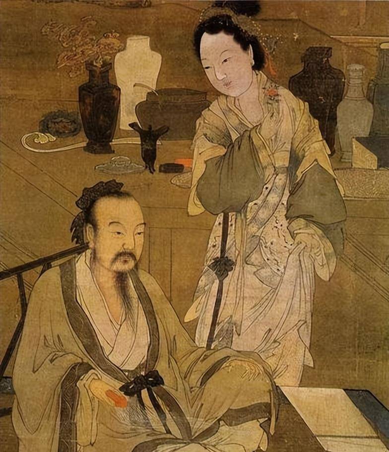 清朝画家天生绿瞳,自称能见"鬼",还将样子画了下来,流传至今_罗聘_金