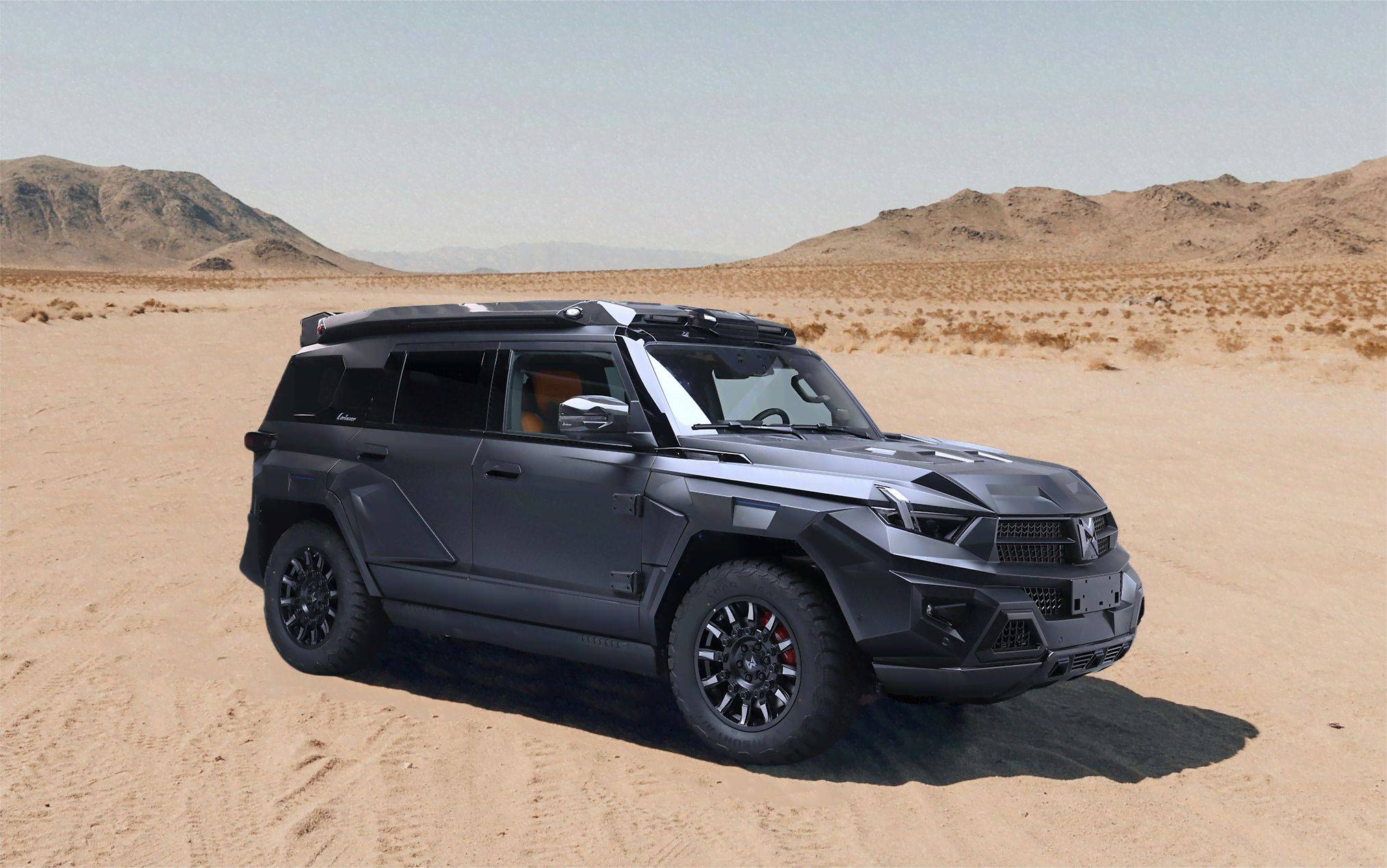 猛士917又上硬菜,罗伦士高定版五座车型改得也太野了!