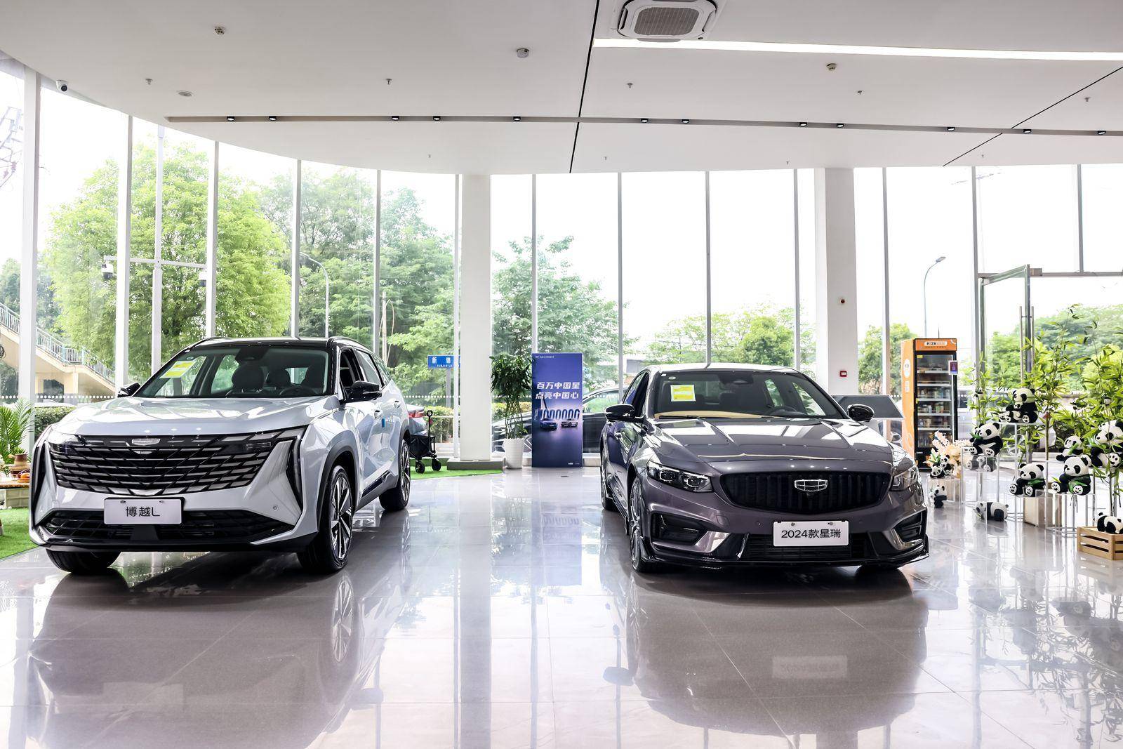 吉利汽车入驻成都机场路商圈,成为"合资弱,自主强"又一例证