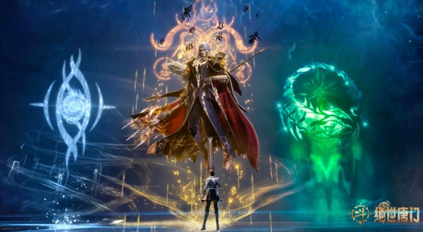 霍雨浩三生武魂暴露震撼全场,吓坏无数邪魂师,圣灵教教主被惊到