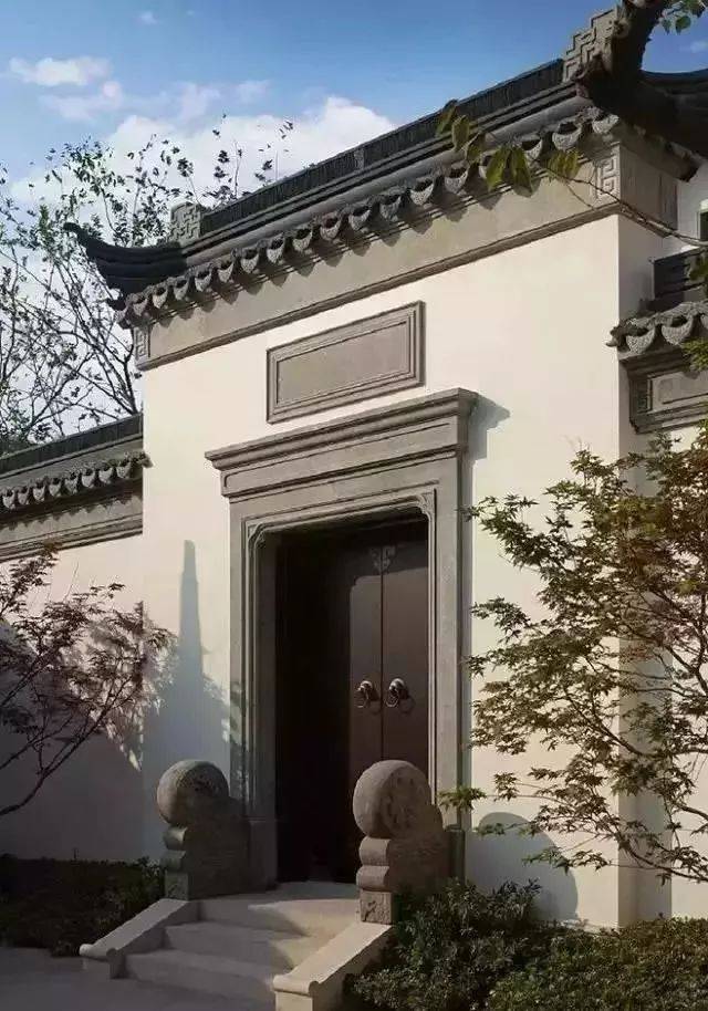 院子大门实景图片