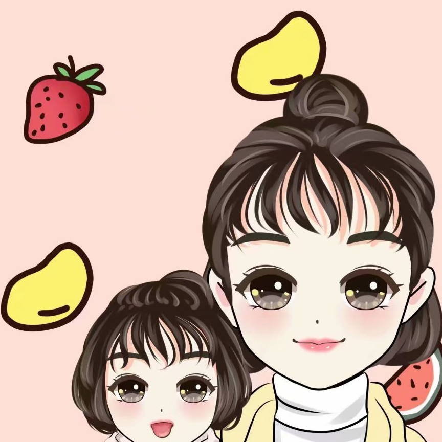 原创            送给妈妈的特别礼物，超有爱的母子头像设计，喜欢吗？-母子头像亲子卡通