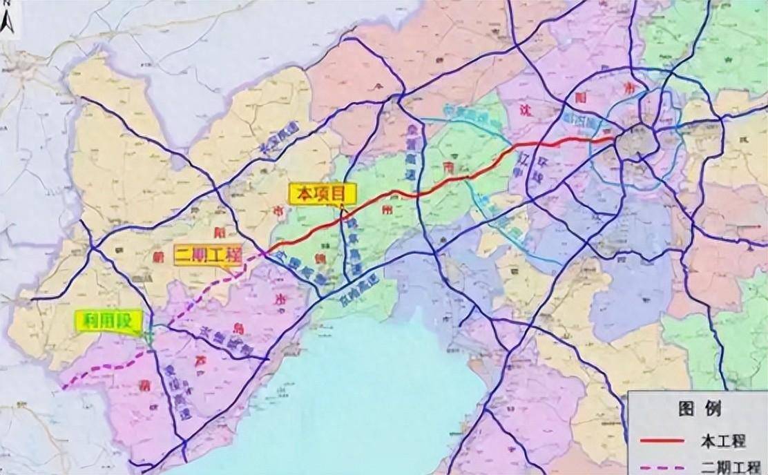 新京秦高速公路规划图图片