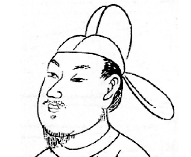 唐朝人物简笔画 男子图片
