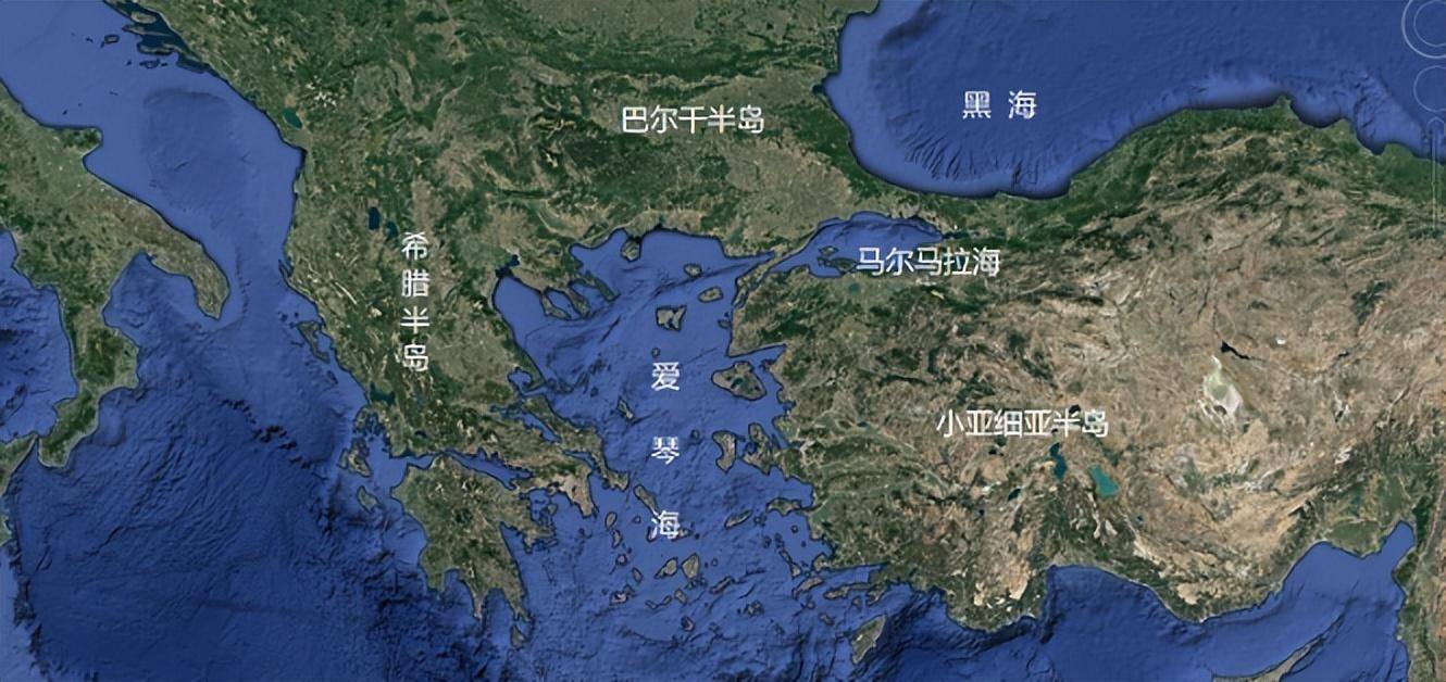 地球最封闭海洋,深入陆地4500公里,与大西洋相隔3个大海4个海峡_中海