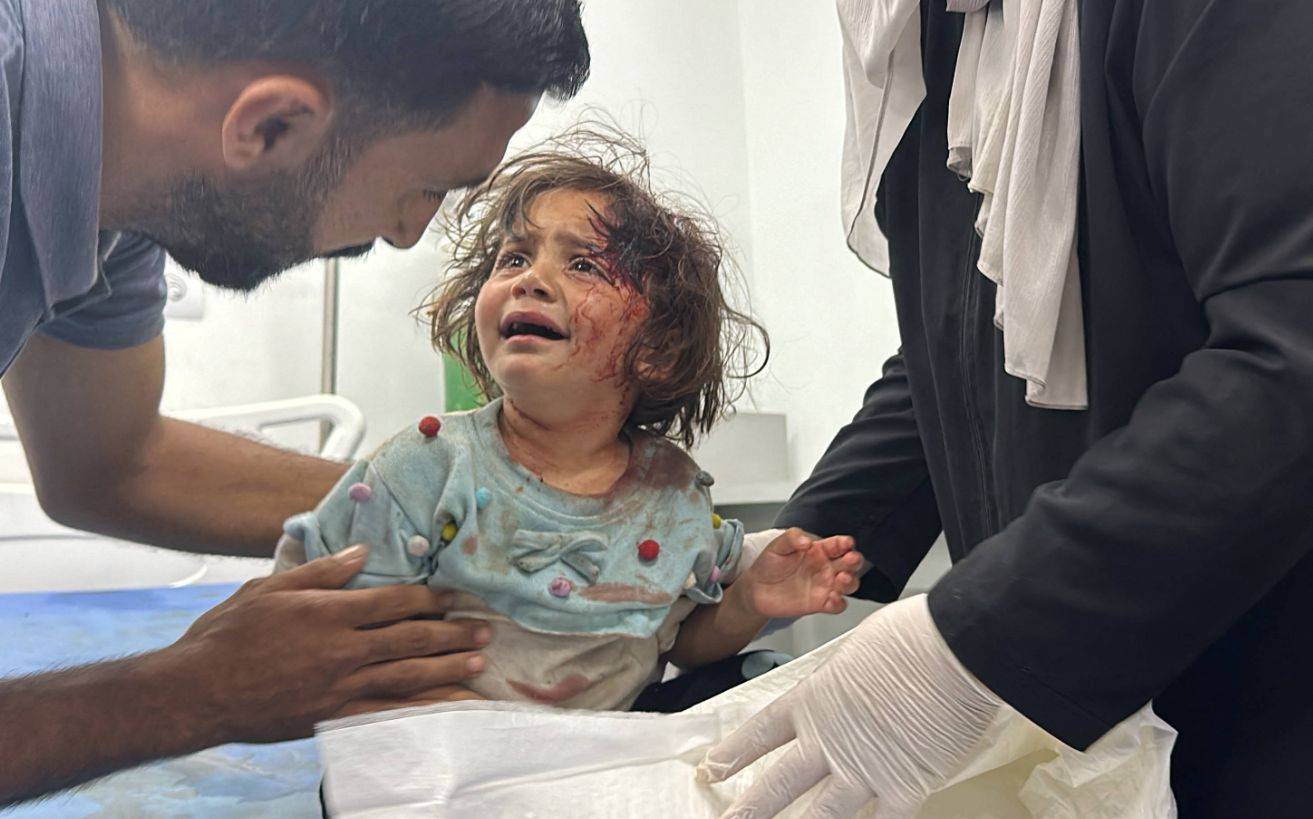 撕碎国际底线 以色列空袭加沙安全区 大批妇女儿童被活活烧死