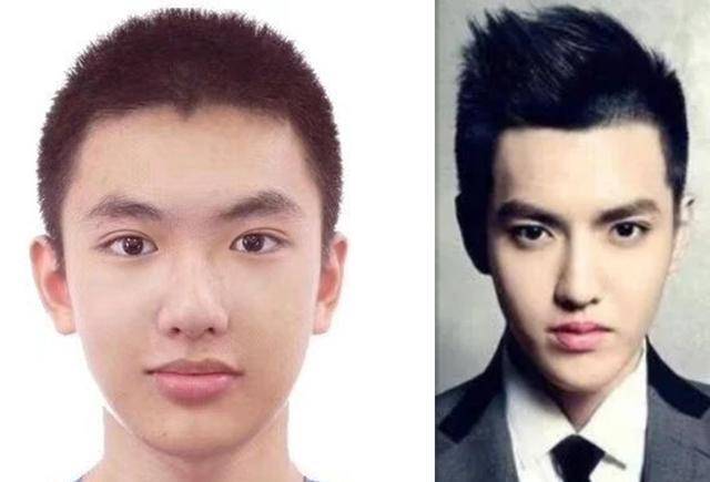 学霸也是一个非常帅气的小伙,不仅是学霸,还是个高颜值,像极了吴亦凡