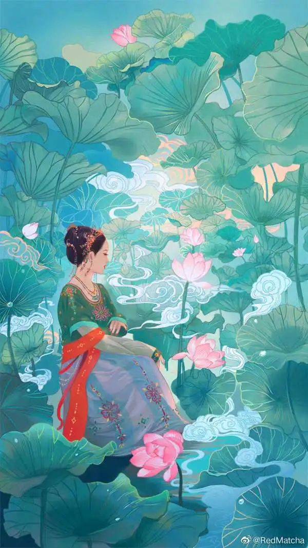 古人笔下荷花有多美?