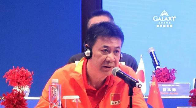 中国女排主教练蔡斌就队伍磨合和朱婷出场问题发表看法