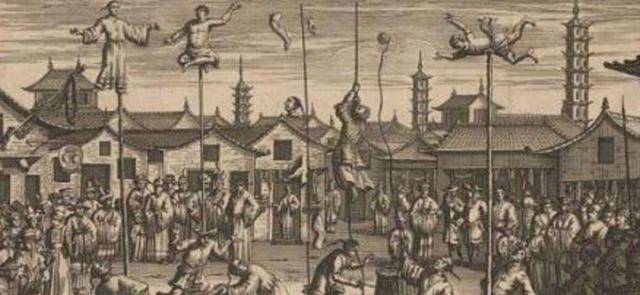 通神之术",男孩借绳子爬到云端消失不见,是魔术吗_通过表演_人们_古代