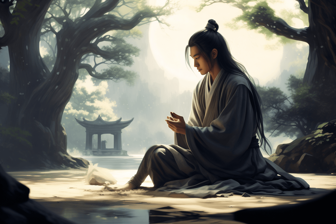 邱处机讲大道,胡大白皱眉思考,到底能领悟到什么程度?