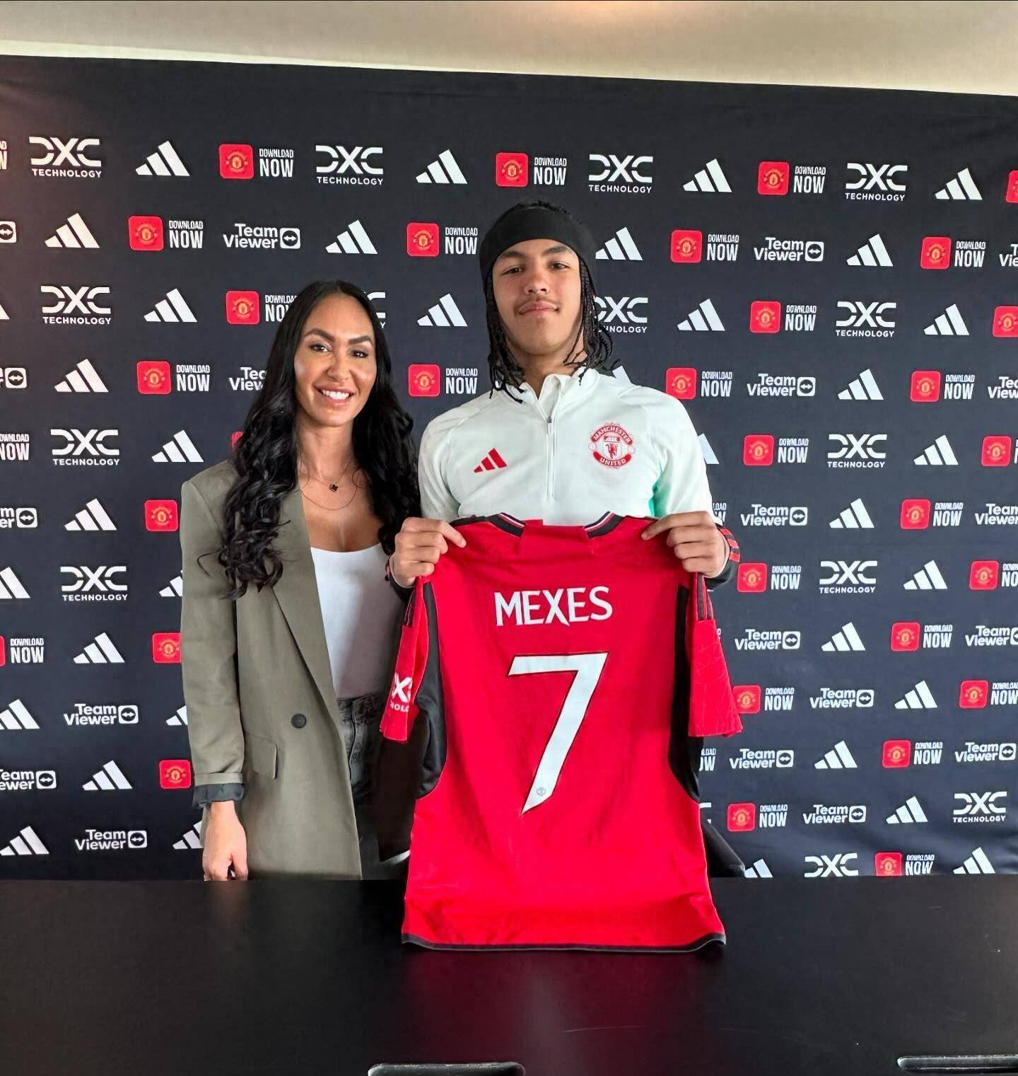 曼联官宣签英超名将之子,百米冠军穿7号亮相!买新中卫增一候选