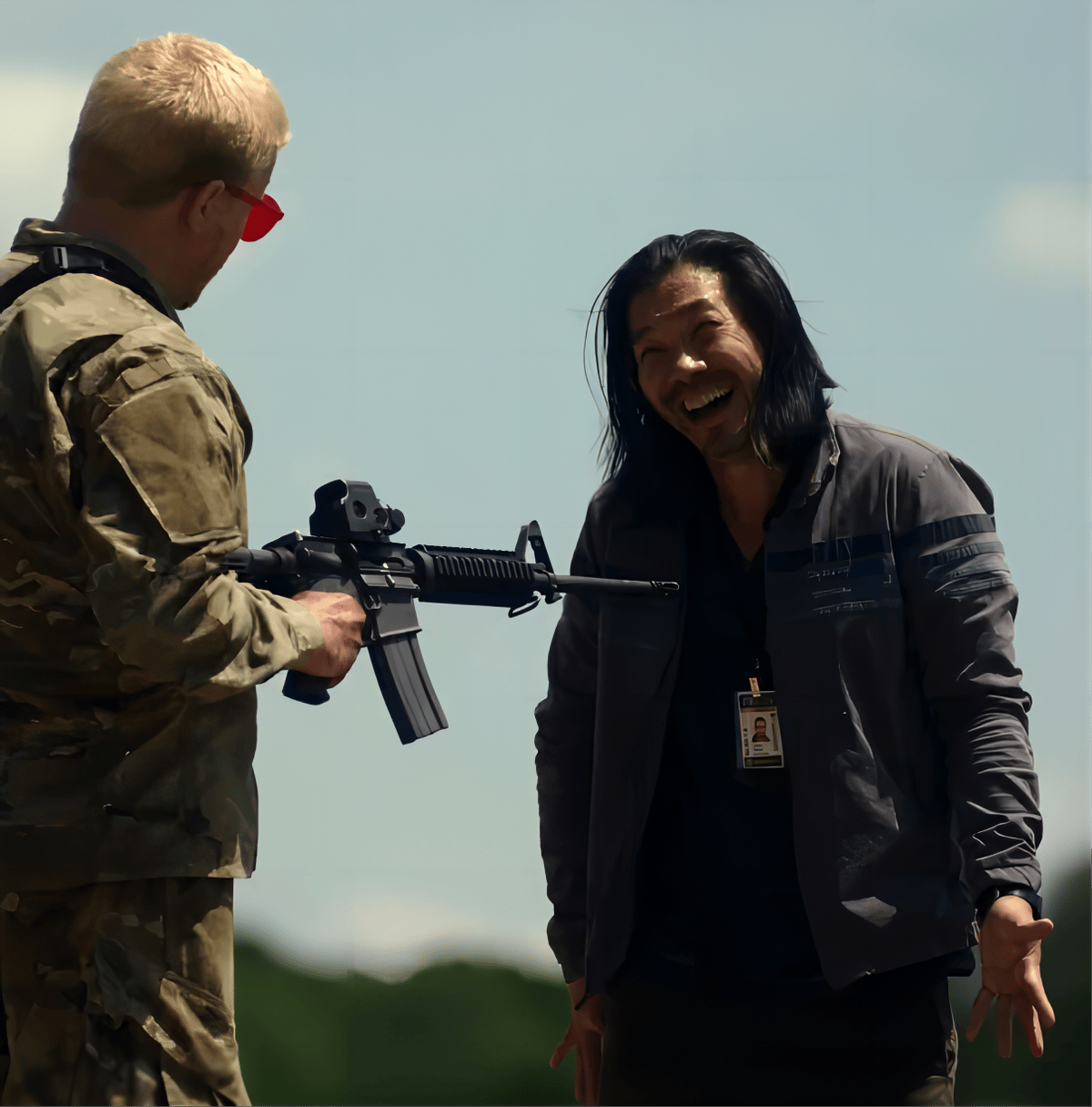 谁管你什么陆港台?透过步枪瞄准镜,美国大兵眼里的,都是中国人