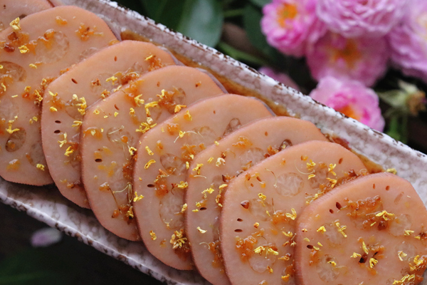 它是补血小零食,饭店买要30块,在家做10元成本,有个电饭煲就行_莲藕