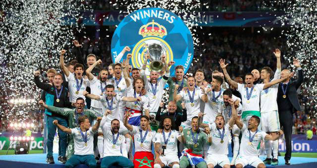 欧冠对决纪录:皇马vs多特14次交锋剖析,c罗7球领衔,莱万进5球最多