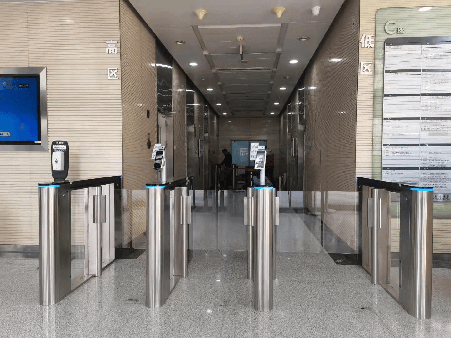 写字楼门禁闸机可以记录哪些信息?