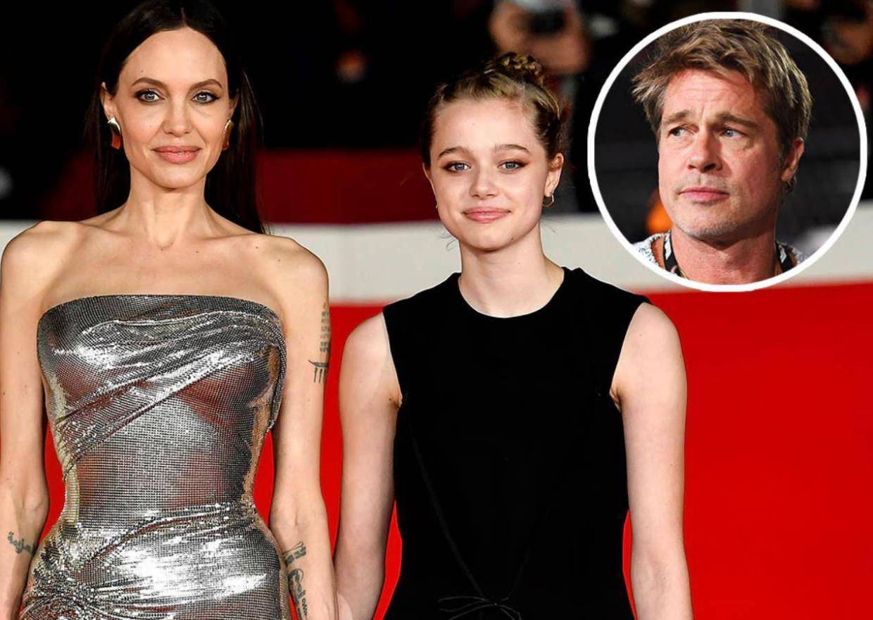 布拉德皮特恋情不断，安吉丽娜朱莉三个女儿改姓，断绝父女关系_希洛·朱莉_姓氏_父亲, image size:1240x880