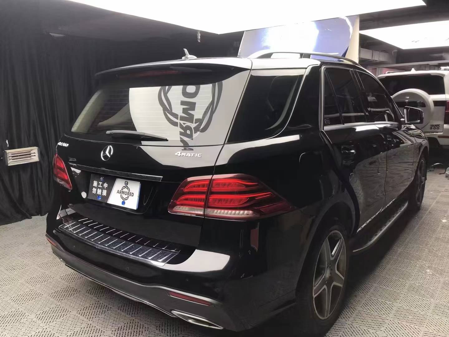 奔驰gle400-armored阿莫得漆面保护膜,保护原厂漆
