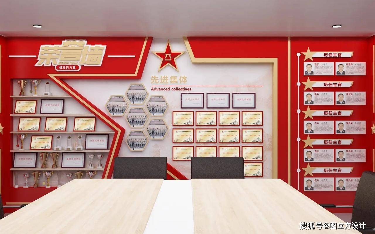 退伍军人荣誉室效果图设计:致敬与怀念的殿堂