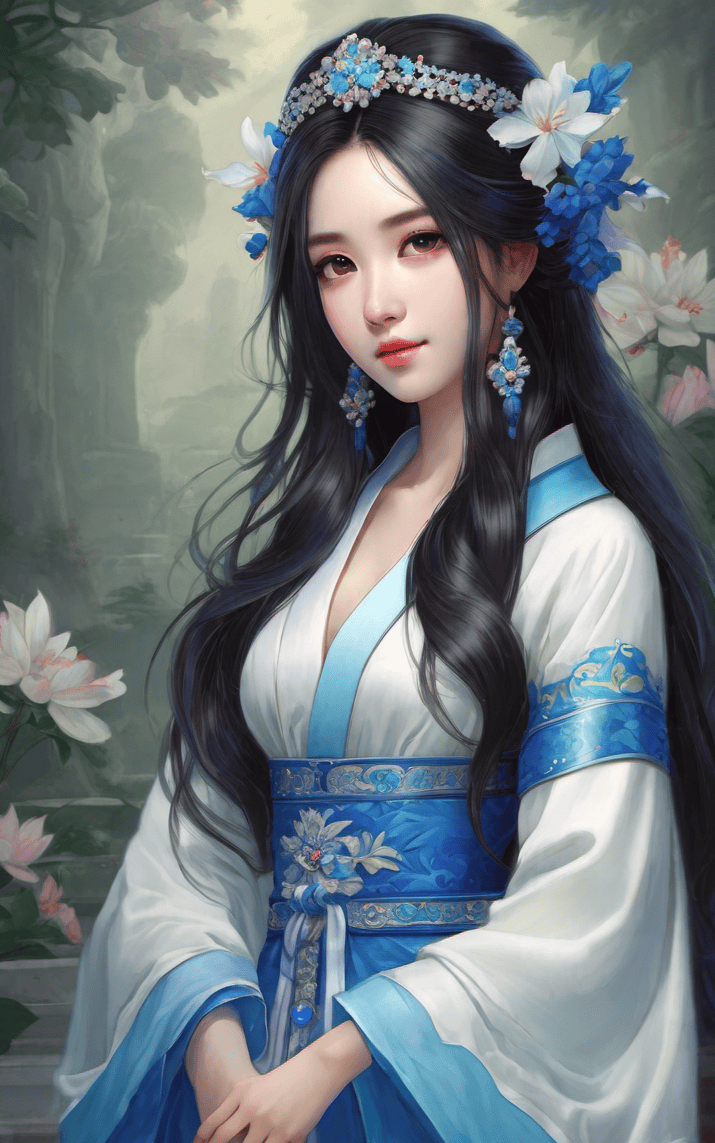 国漫女神争芳斗艳!ai美女写真壁纸合集(第三弹)