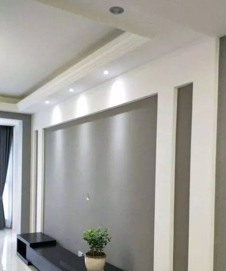 晒晒130平新房,硬装家具共花16万,一进门迷住了,吊顶太漂亮了_设计_空