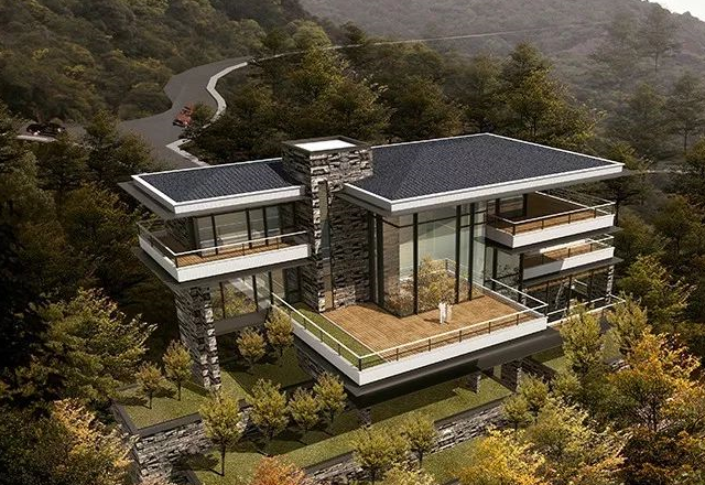 坡地怎么建别墅好看,这样的更适合你!