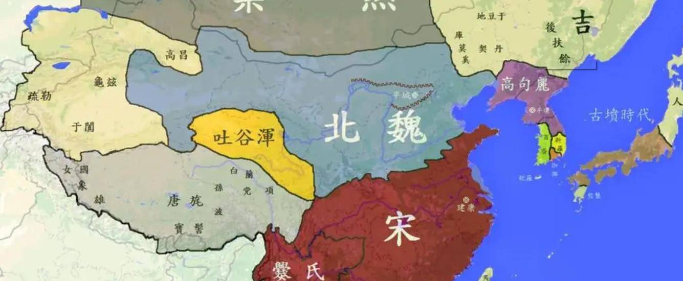 孝文帝决心汉化改革,首先就是将皇族姓氏拓跋氏改成汉姓元,元成为北魏