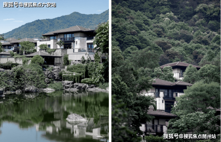 富春山居泉水湾-万科公望售楼处-富春江畔-山水城市院落-中式别墅