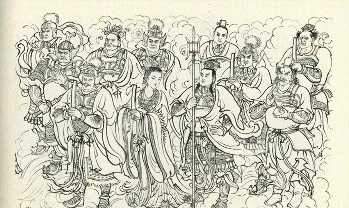 封神榜上7位大帝,1王1侯3混子,谁权力最大?