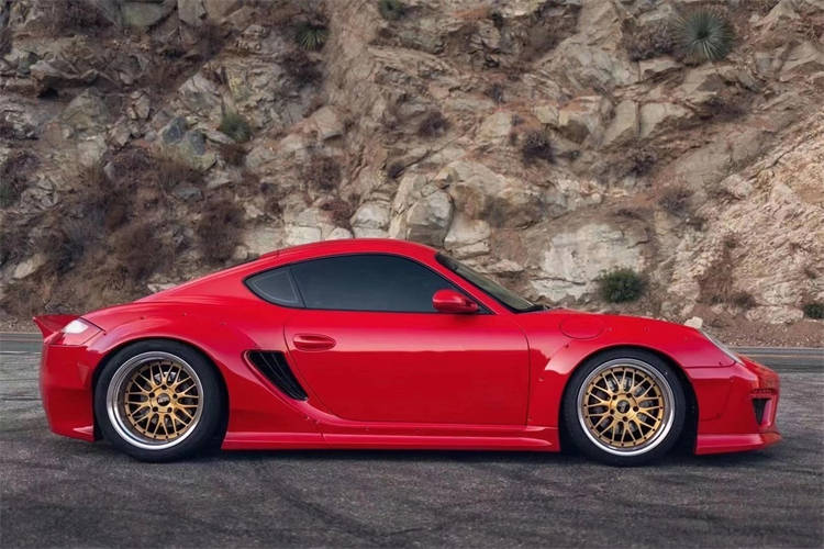 保时捷博克斯特改装airbft气动避震