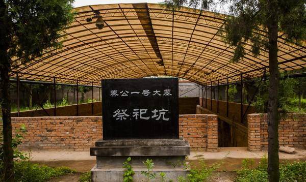 中国迄今发掘的最大墓地:耗时10年,被称倒金字塔,殉人达186具_秦公