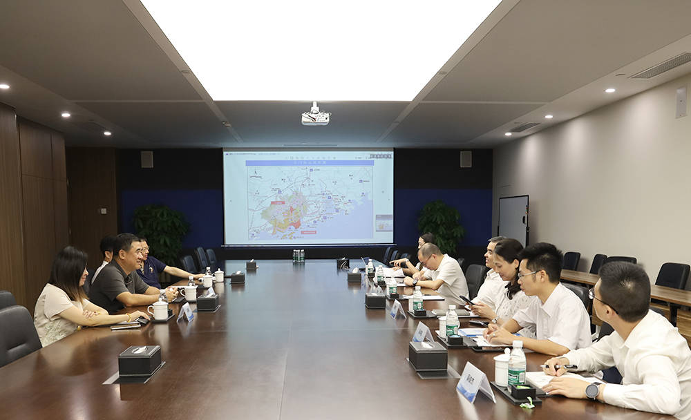 台山市副市长杨剑文一行莅临高新投三江参观交流