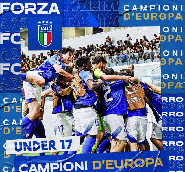 意大利足球新生代异军突起!u-17欧洲杯夺冠,年轻力量引领复兴