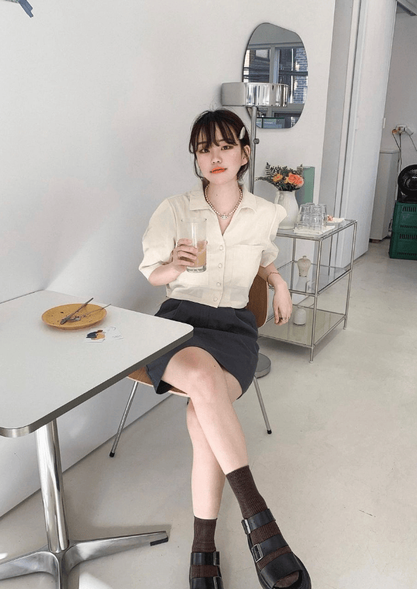 ins时尚博主breath_430裙装秘诀:清爽利落,绽放青春活力