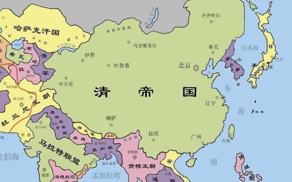 清朝皇帝到底多自大?明朝的世界地图放仓库,被打真不冤