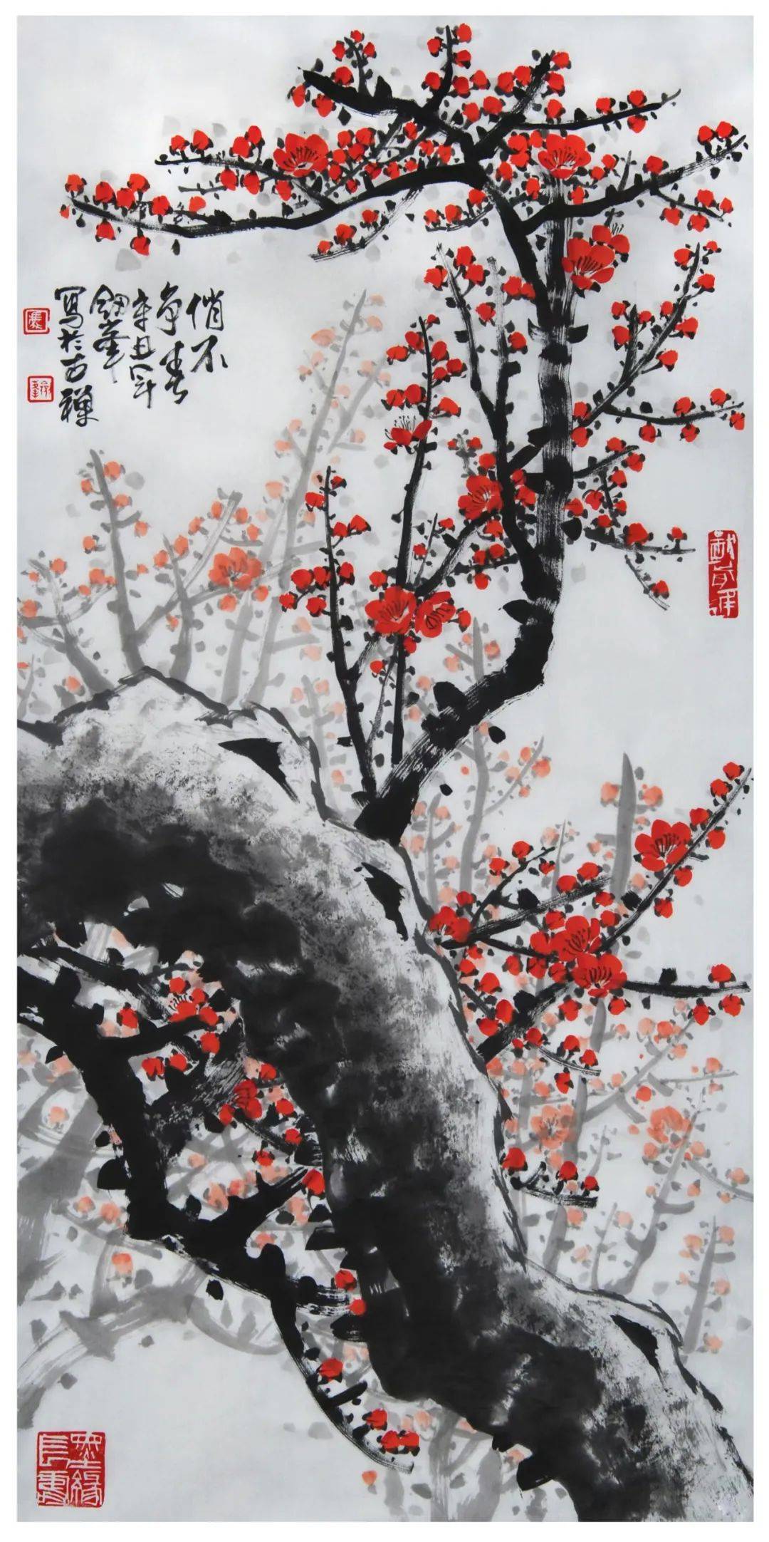 笔墨春秋 大美时代——岭南花鸟画家冯剑峰经典作品欣赏