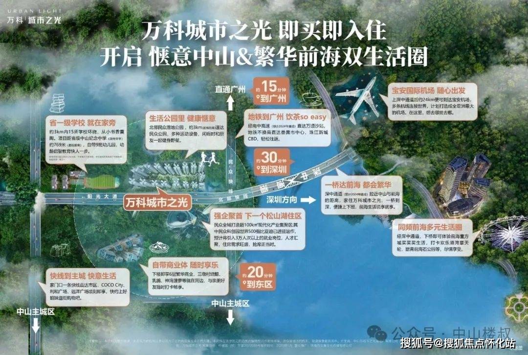 万科城市之光(中山)首页网站丨万科城市之光房价