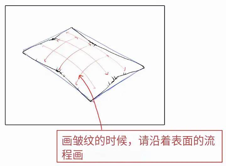 【漫动教育】动漫枕头怎么画?教你枕头靠枕线稿的画法教程!