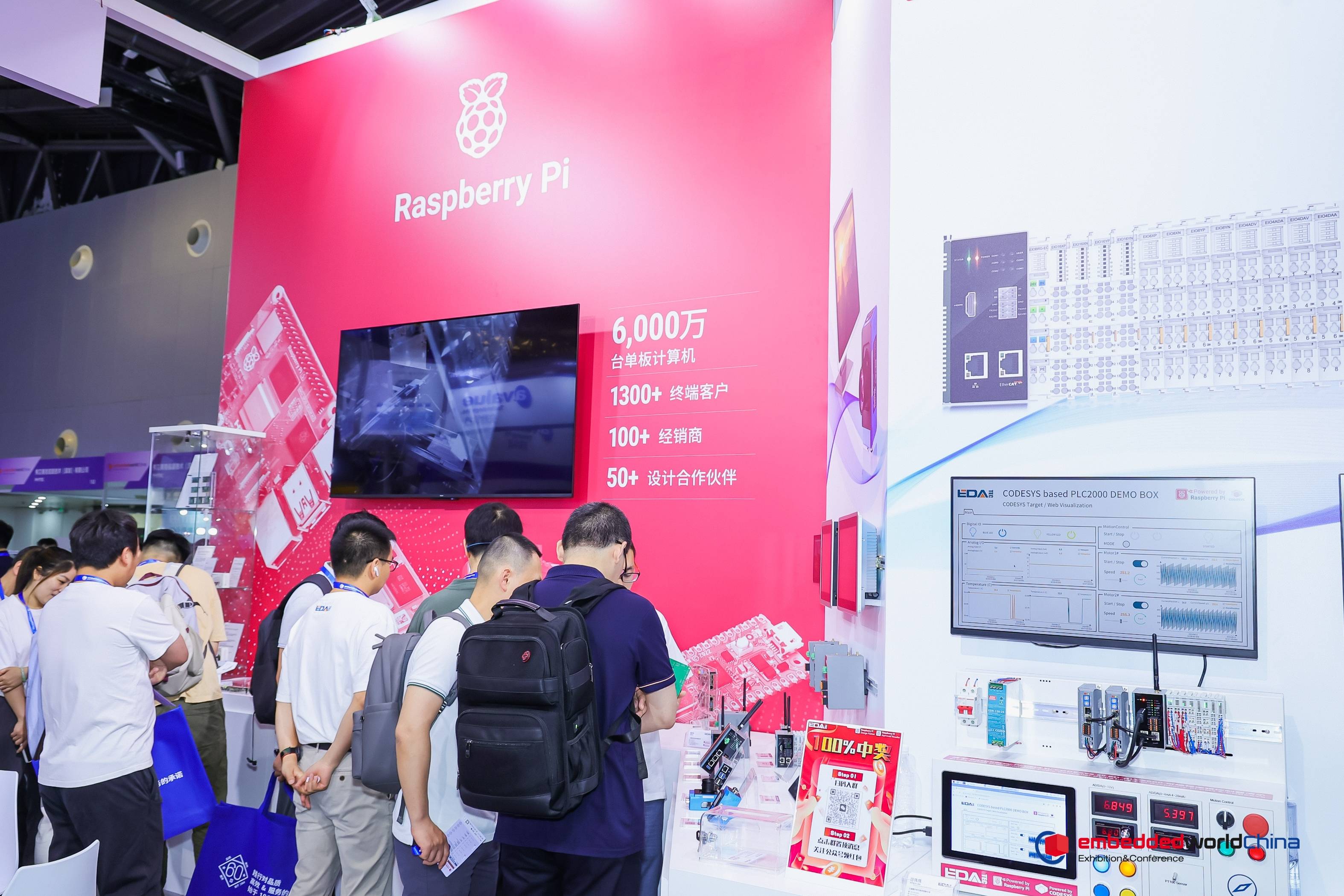上海晶珩与树莓派携手亮相embedded world上海展_技术_展会_展位