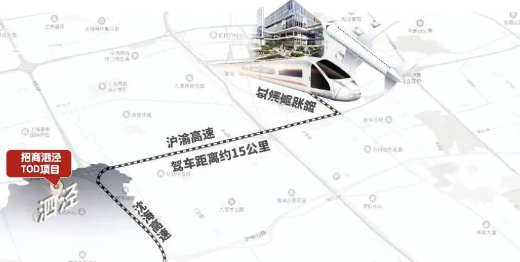 g50沪渝高速连接内环,直达市中心;泗陈公路连接七宝和漕河泾;沈砖公路