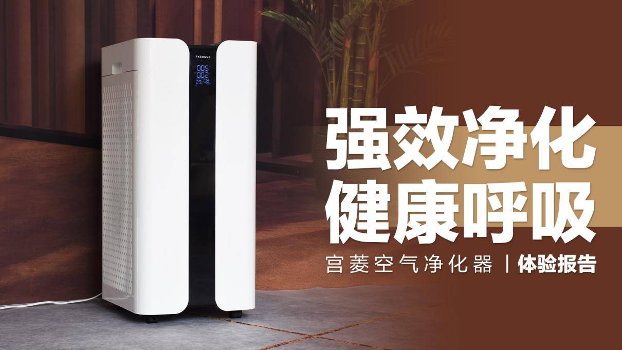 专研20年除醛的性能之王:宫菱空气净化器