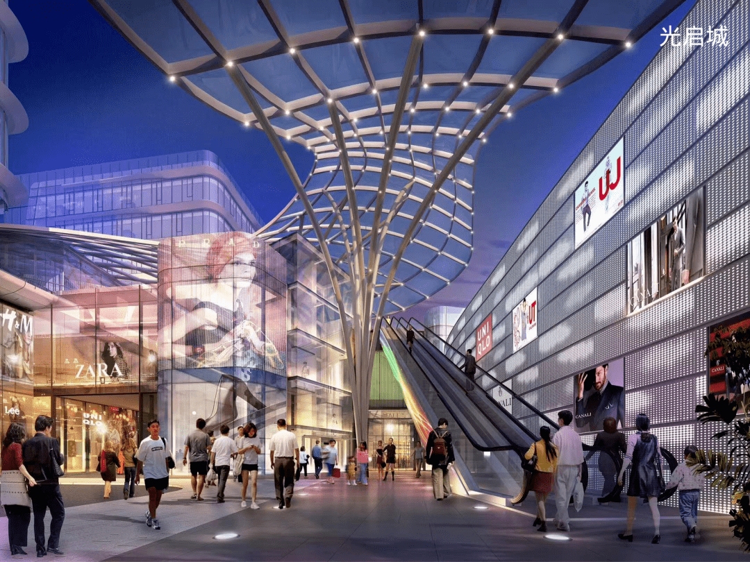 老牌商业美罗城,东方商厦,太平洋百货(1.8km),港汇恒隆广场(1.