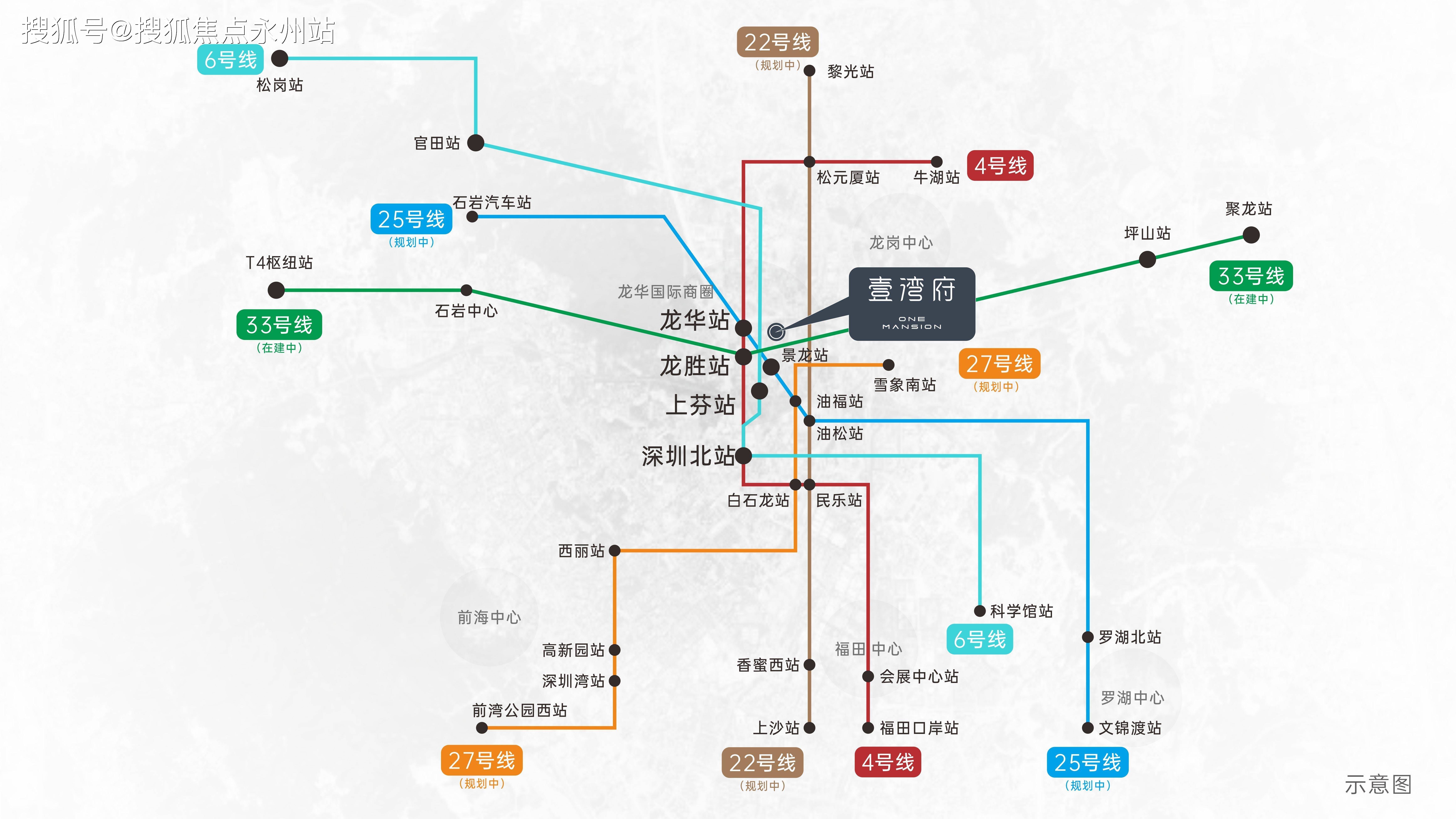 深圳地铁一号线各站点图片