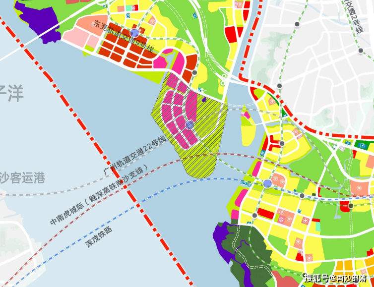 2022沙北新区规划图图片