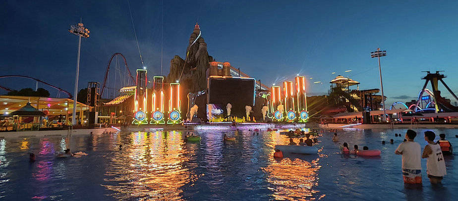 北京玛雅海滩品牌焕新发布水公园开门迎客