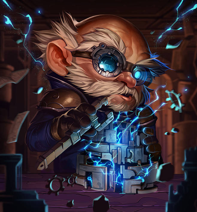 魔兽传奇人物揭秘:侏儒国王格尔宾·梅卡托克,科技巨匠守护联盟!