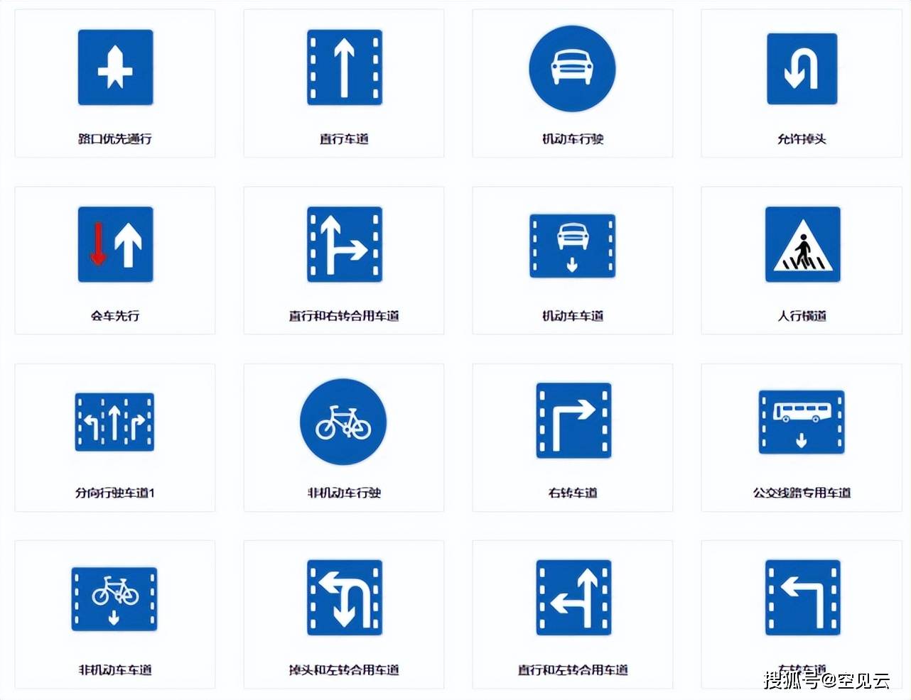 路口优先通行标志图片