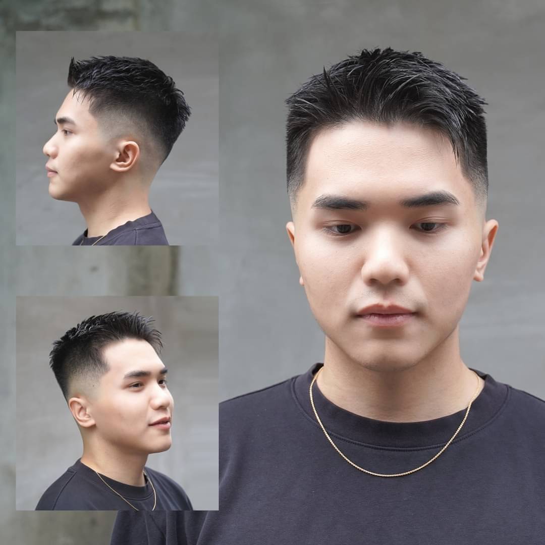 两侧铲短男发真帅气,头顶怎么梳理都有型,适合大多数男士